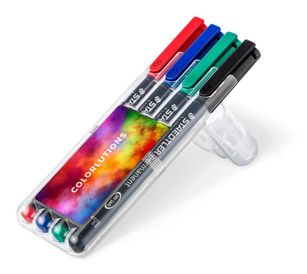 Lumocolor® permanent F, 4er Box