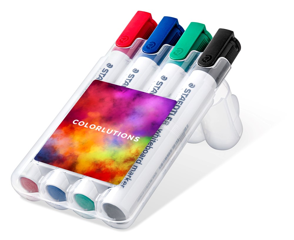 Lumocolor® whiteboard marker, 4er Box (Keilspitze)