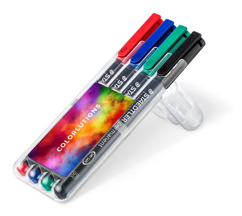 Lumocolor® permanent B, 4er Box